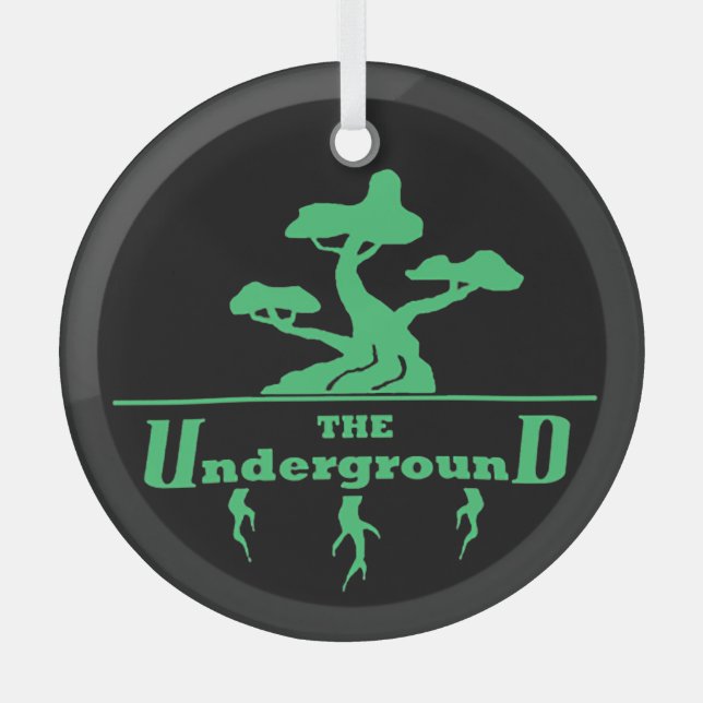 Ornamento navideño con logotipo comercial (Anverso)