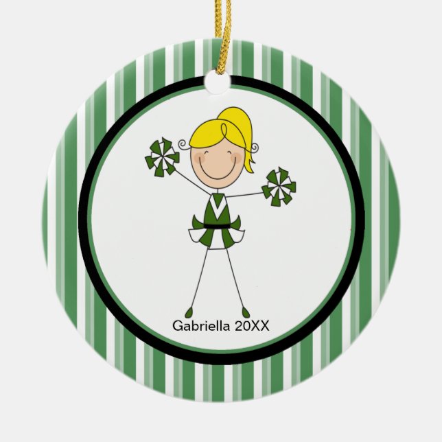 Ornamento navideño curtido de animadores haitianos (Frente)