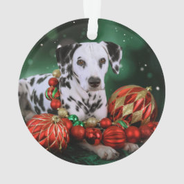 Ornamento navideño dálmata