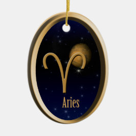 Ornamento navideño de Aries Mars