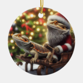 Ornamento navideño de Beardie