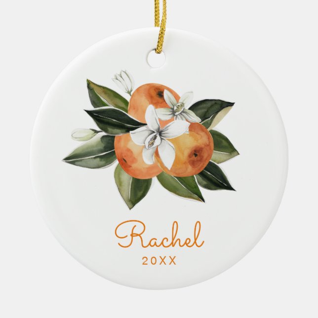 Ornamento navideño de bebé pequeño (Frente)