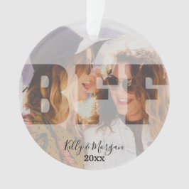 Ornamento navideño de BFF