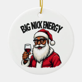Ornamento navideño de Big Nick Energy