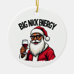 Ornamento navideño de Big Nick Energy