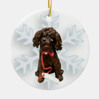 Ornamento navideño de Boykin Spaniel
