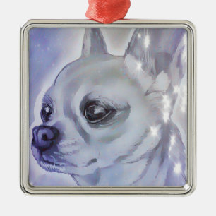 Ornamento navideño de Chihuahua