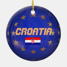 Ornamento navideño de Croacia