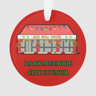 Ornamento navideño de Dark Metairie