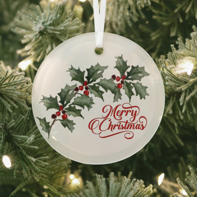 Ornamento navideño de Feliz (in situ)