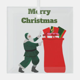 Ornamento navideño de Feliz