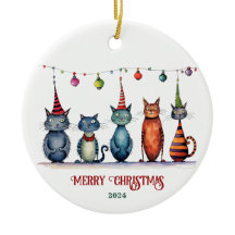 Ornamento navideño de Feliz