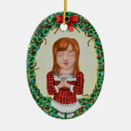 Ornamento navideño de Feliz