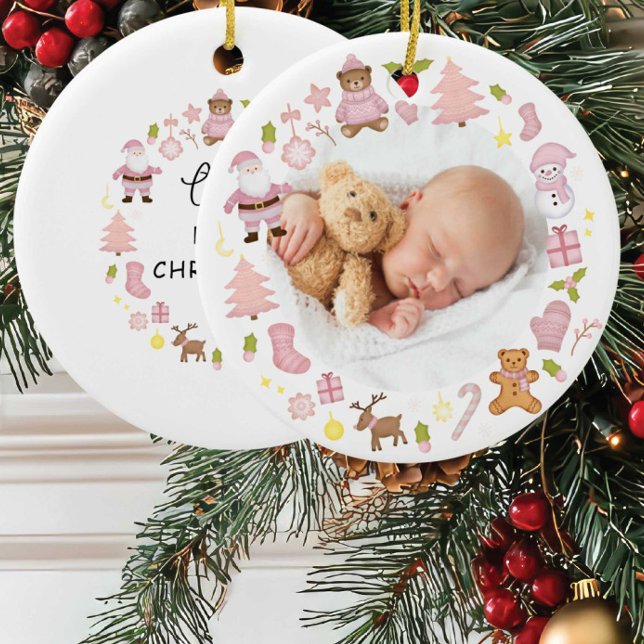 Ornamento navideño de festividad de Wreath (Subido por el creador)