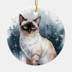 Ornamento navideño de gatos Navidades de Círculo S