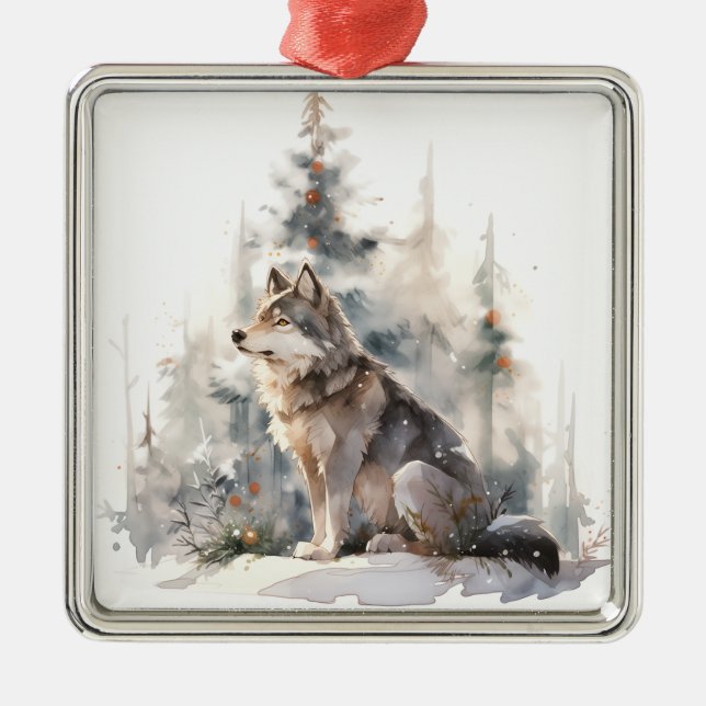 Ornamento navideño de invierno (Frente)