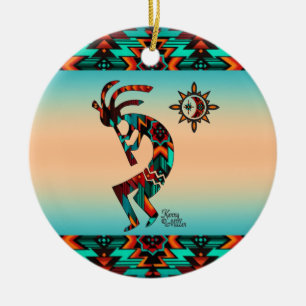 Ornamento navideño de Kokopelli