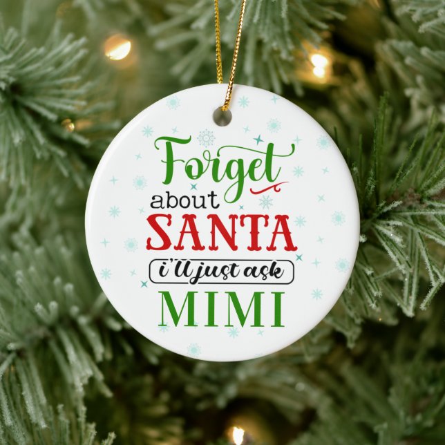 Ornamento navideño de la abuela MIMI (Árbol)