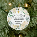 Ornamento navideño de la abuela personalizada<br><div class="desc">Ornamento navideño de la abuela personalizada</div>