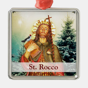 Ornamento navideño de la Plaza San Rocco