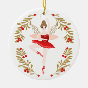 Ornamento navideño de leche de ciruela azucarera
