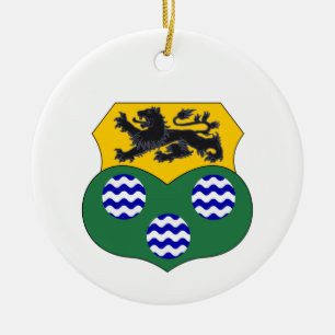 Ornamento navideño de Leitrim del condado de Irlan