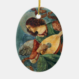 Ornamento navideño de los Navidades Angel