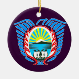 Ornamento navideño de Malvinas Argentina