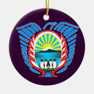 Ornamento navideño de Malvinas Argentina