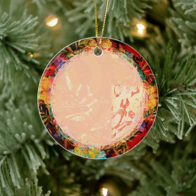 Ornamento navideño de marco (Árbol)