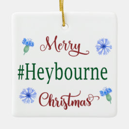 Ornamento navideño de Merry Heybourne