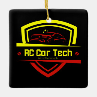 Ornamento navideño de RC Car Tech
