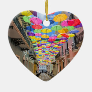 Ornamento navideño de San Juan Puerto Rico