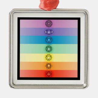 Ornamento navideño de siete Chakra Premium