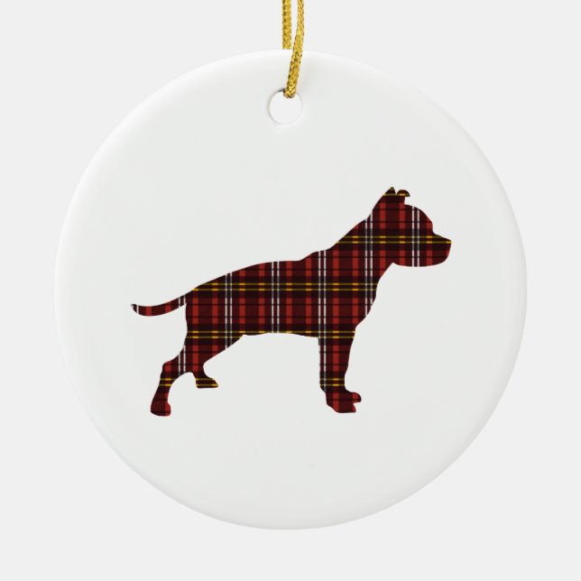 Ornamento navideño de Staffordshire (Frente)