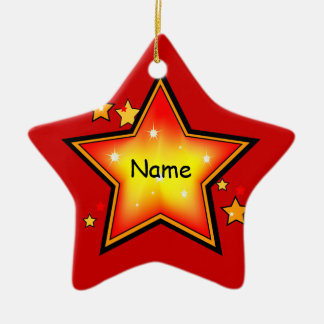 Ornamento navideño de Star Kid