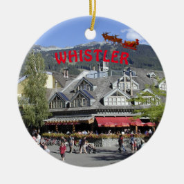 Ornamento navideño de Whistler Canada