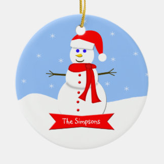Ornamento navideño familiar