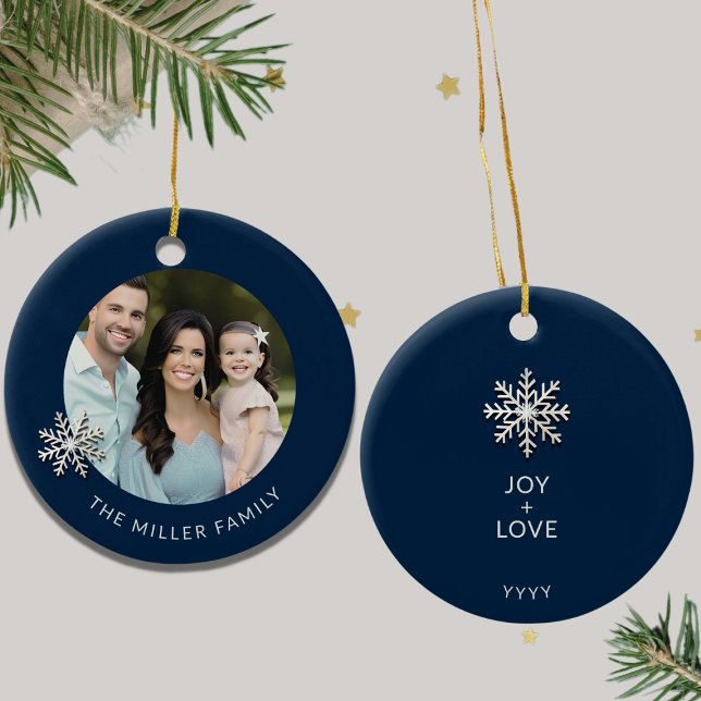 Ornamento navideño familiar personalizado (Subido por el creador)