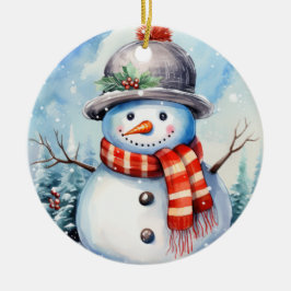 Ornamento navideño familiar personalizado, de dos