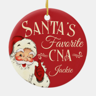 Ornamento navideño favorito de Santa Claus CNA