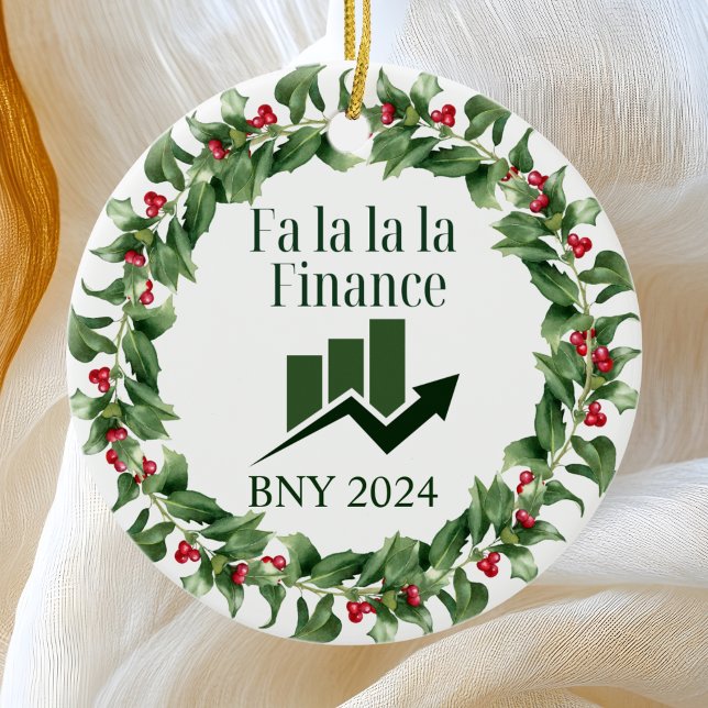 Ornamento navideño financiero (Subido por el creador)