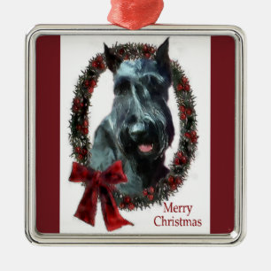 Ornamento navideño gigante Schnauzer