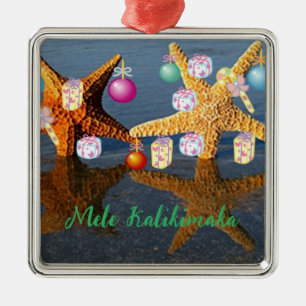 Ornamento navideño hawaiano