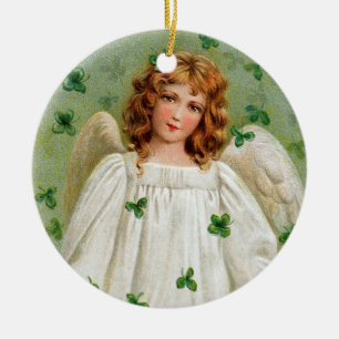 Ornamento navideño irlandés Angel. Nollaig Shona D