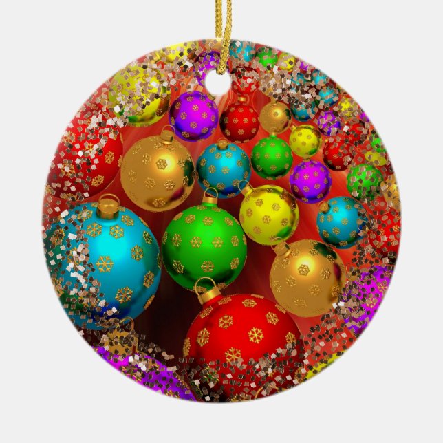 Ornamento navideño Jamboree Sparkle (Frente)