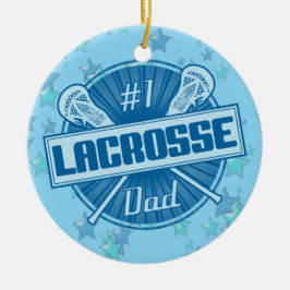 Ornamento navideño Lacrosse, Papá Lax #1