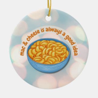 Ornamento navideño Mac & Cheese