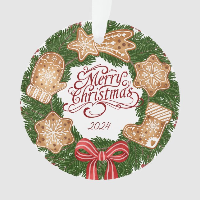 Ornamento navideño minimalista (Anverso)