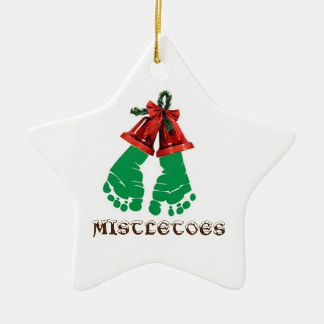 Ornamento navideño Mistletoes (Frente)